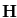 $\mathbf{H}$