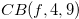 $CB(f,4,9)$