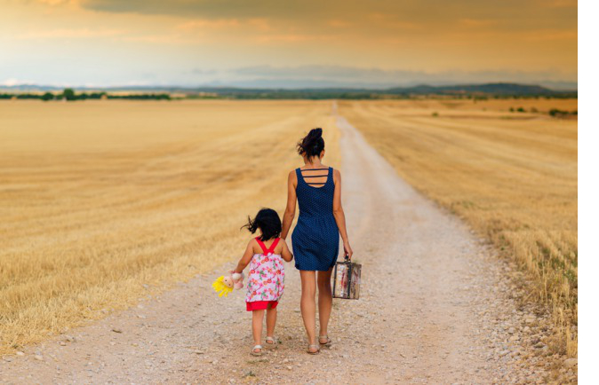 To the parent generation