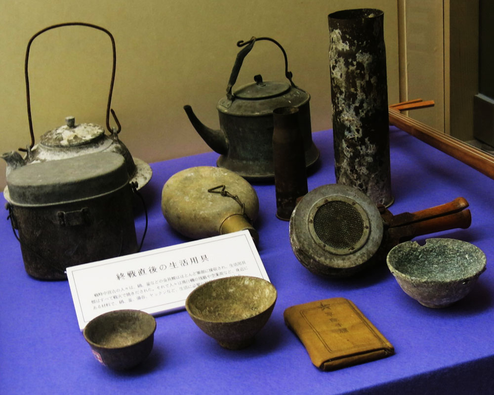  終戦直後の生活用具