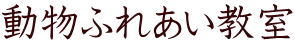 動物ふれあい教室