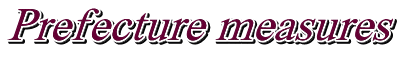 Prefecture measures