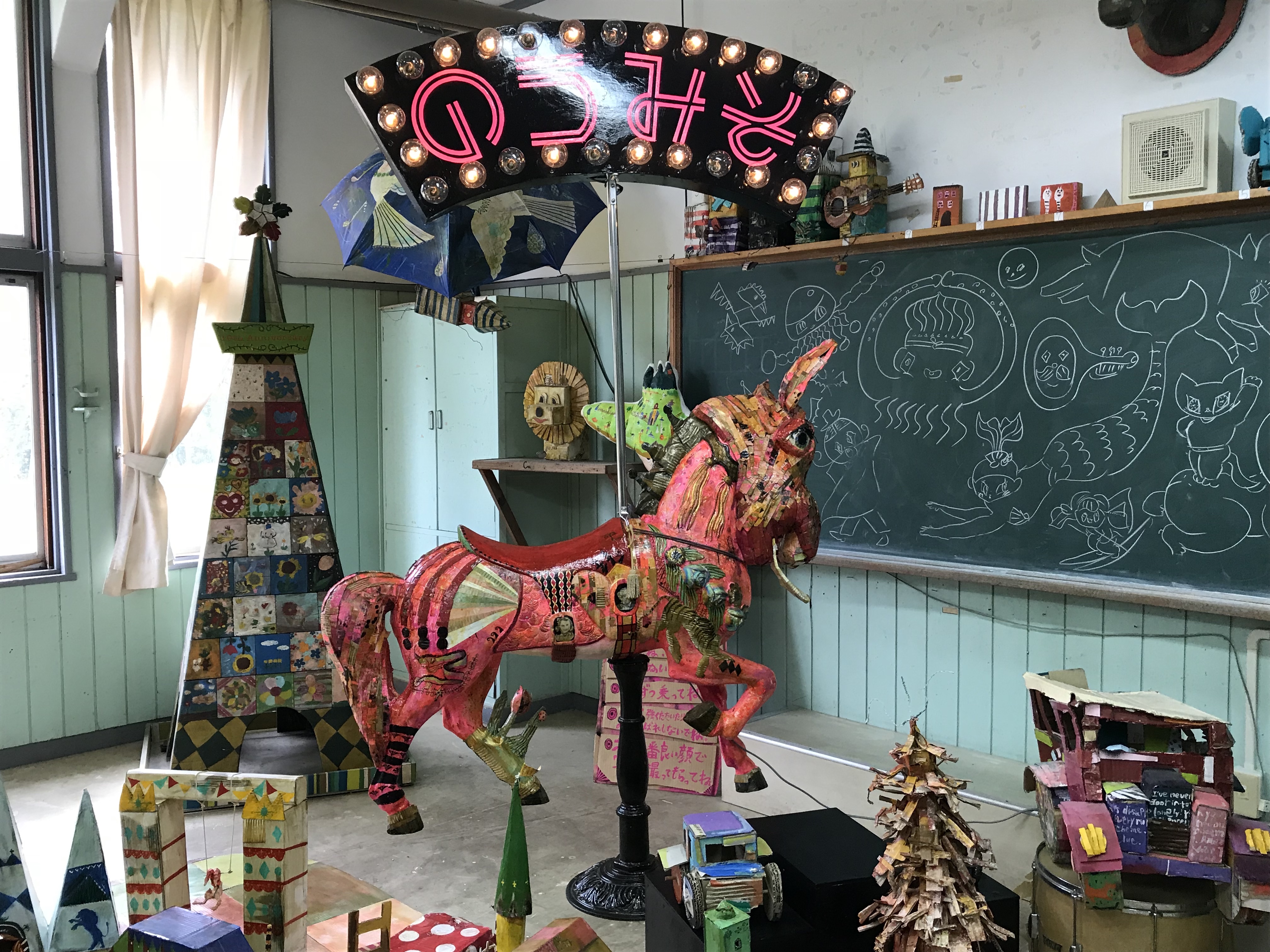 キャビンさんのアトリエに飾られていた作品