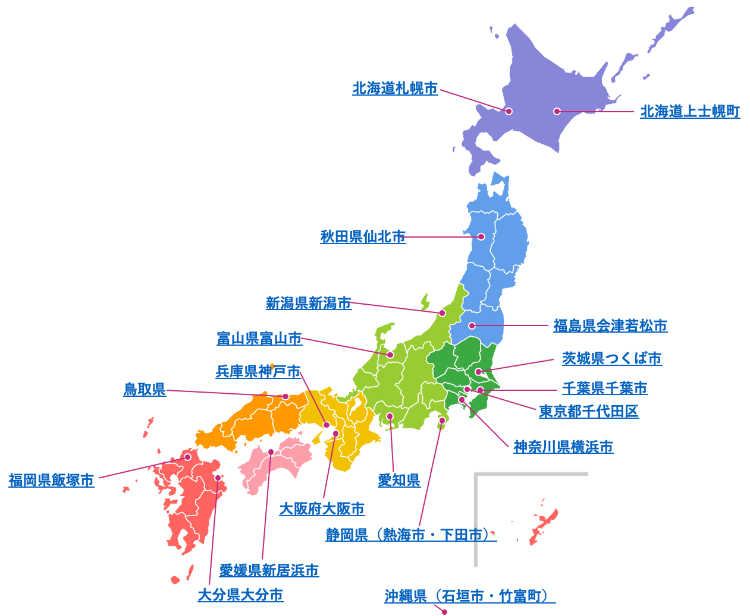 Map of Japan