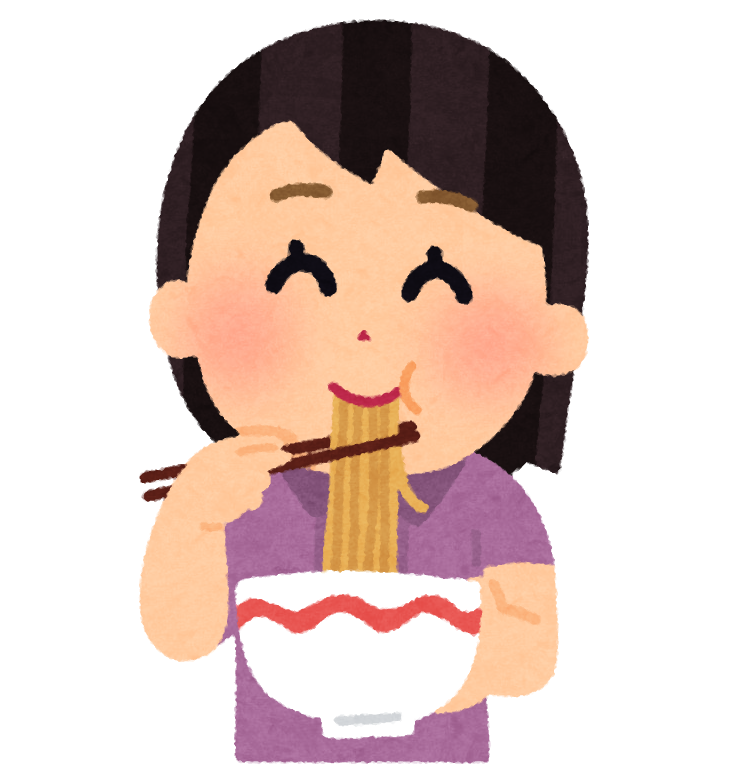 食べるのが好き