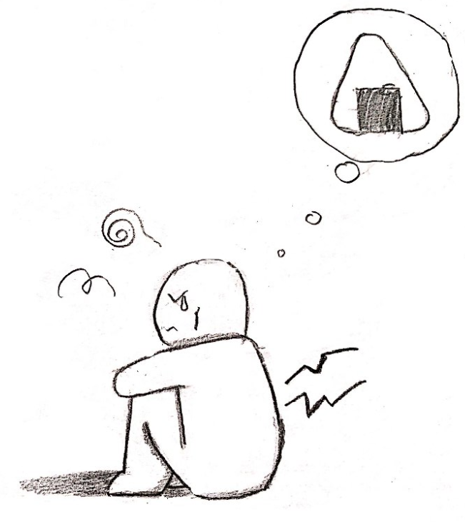 飢える人の画像