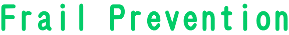 Frail Prevention