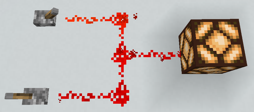 マイクラで作ったOR回路