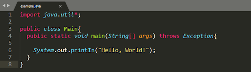 java