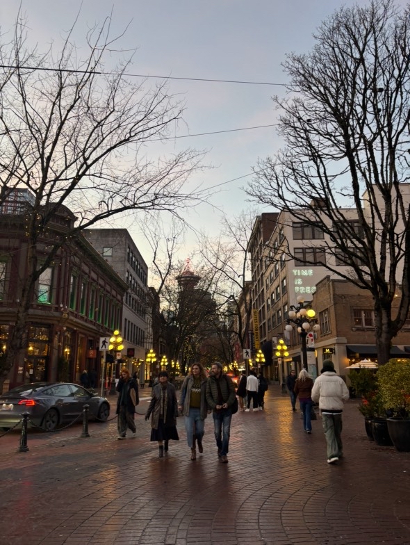 カナダの街並み