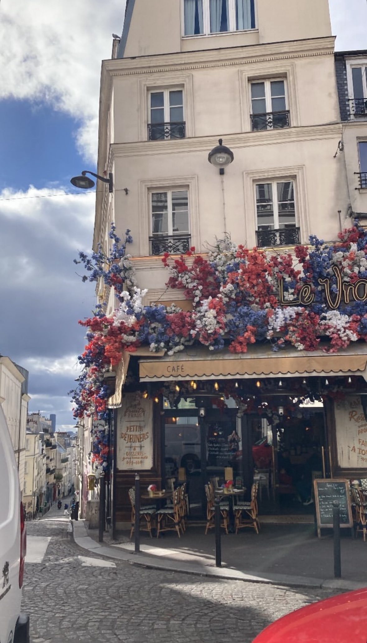 フランスの街並み