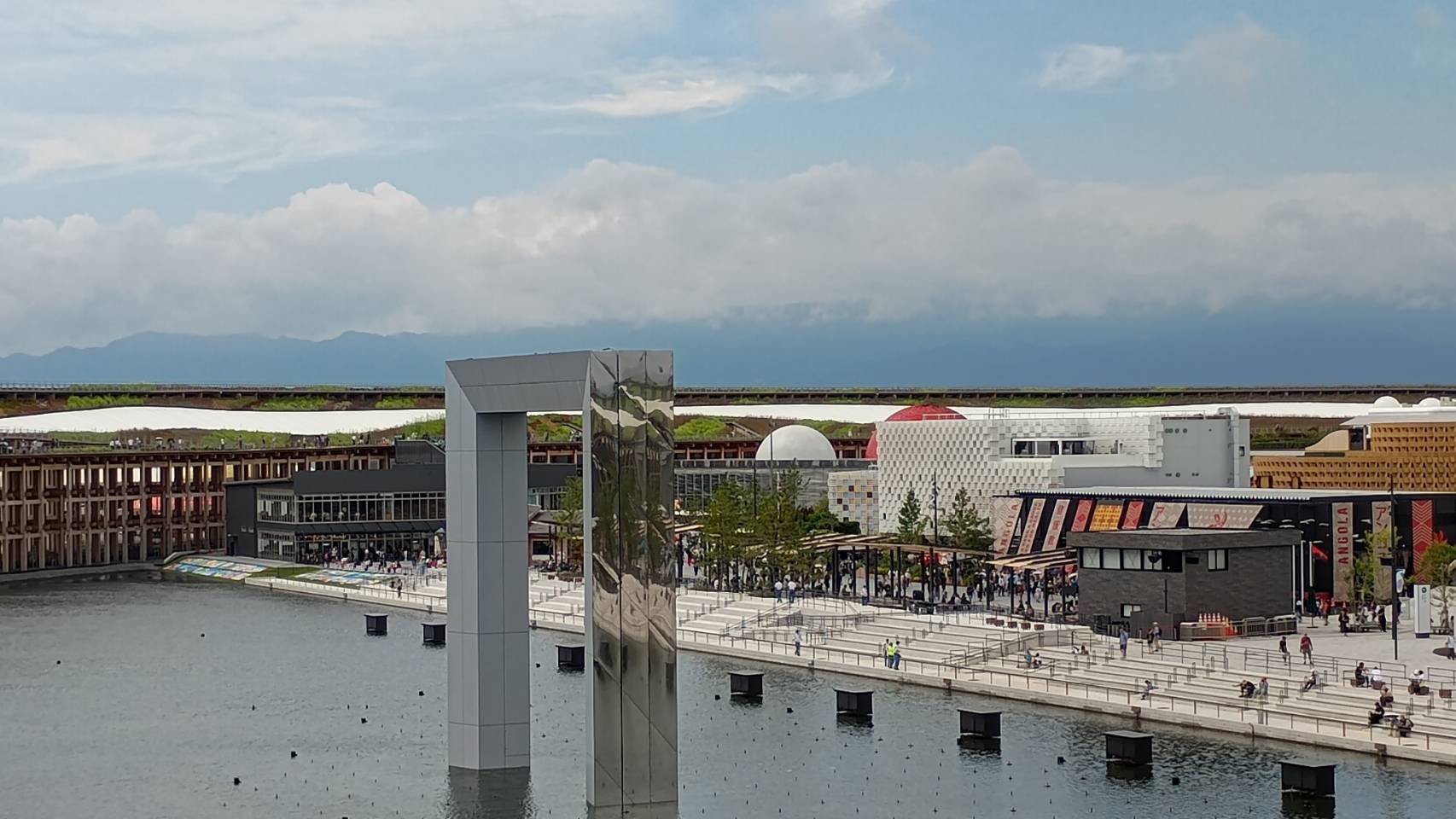 大阪万博の様子