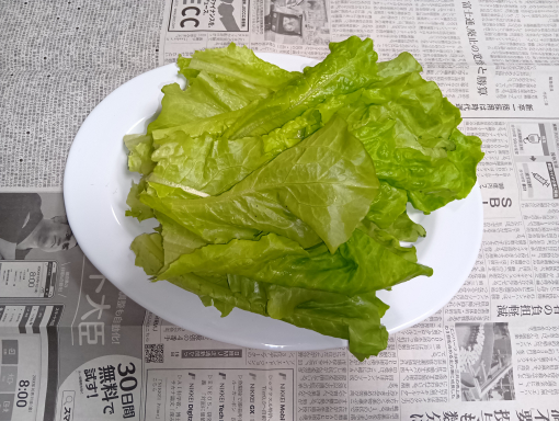 カットしたあとの写真