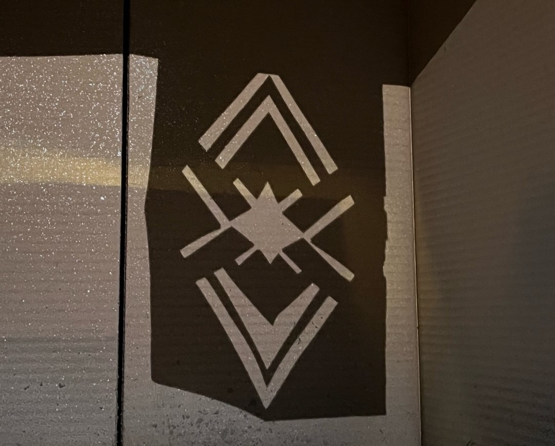 光と影のアート実践例1